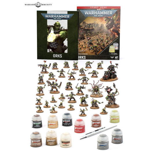 Warhammer 40,000: Getting Started With Orks (PRE-ORDER RELEASES JULY 25TH)