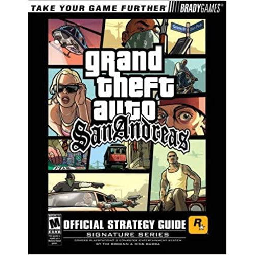 Grand Theft Auto San Andreas BradyGames Strategy Guide