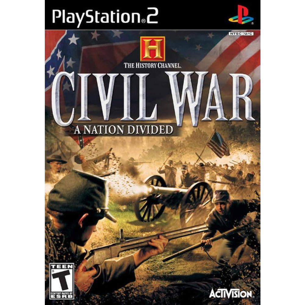 History Channel Civil War A Nation Divided (PS2)