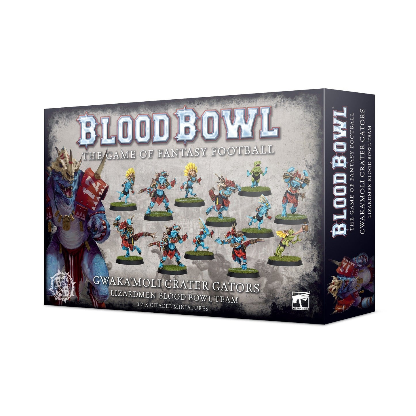 Lizardmen Blood Bowl Team – Gwaka'moli Crater Gators