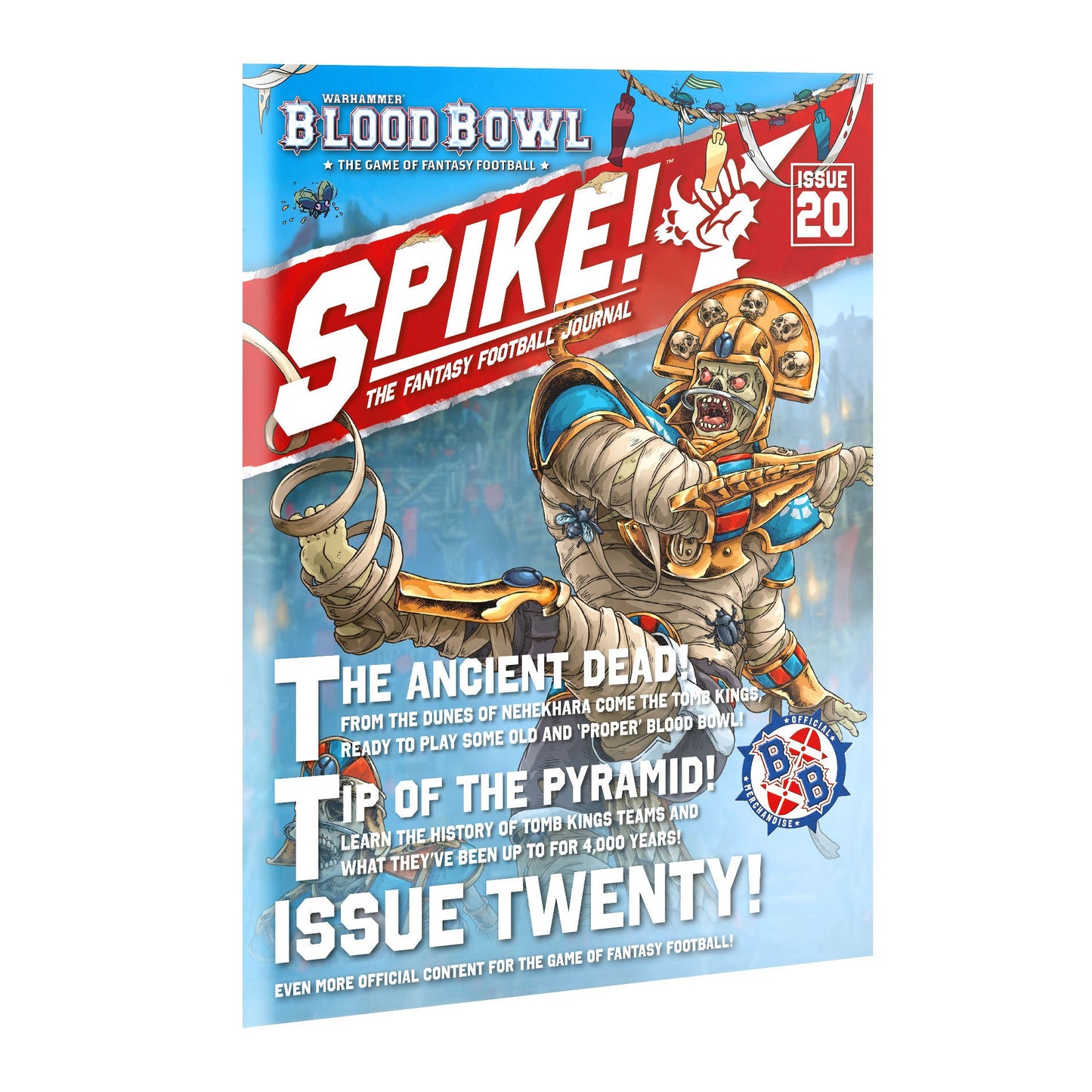 Blood Bowl Spike Issue 20 Tomb Kings Nehekharan Nightmares Edition