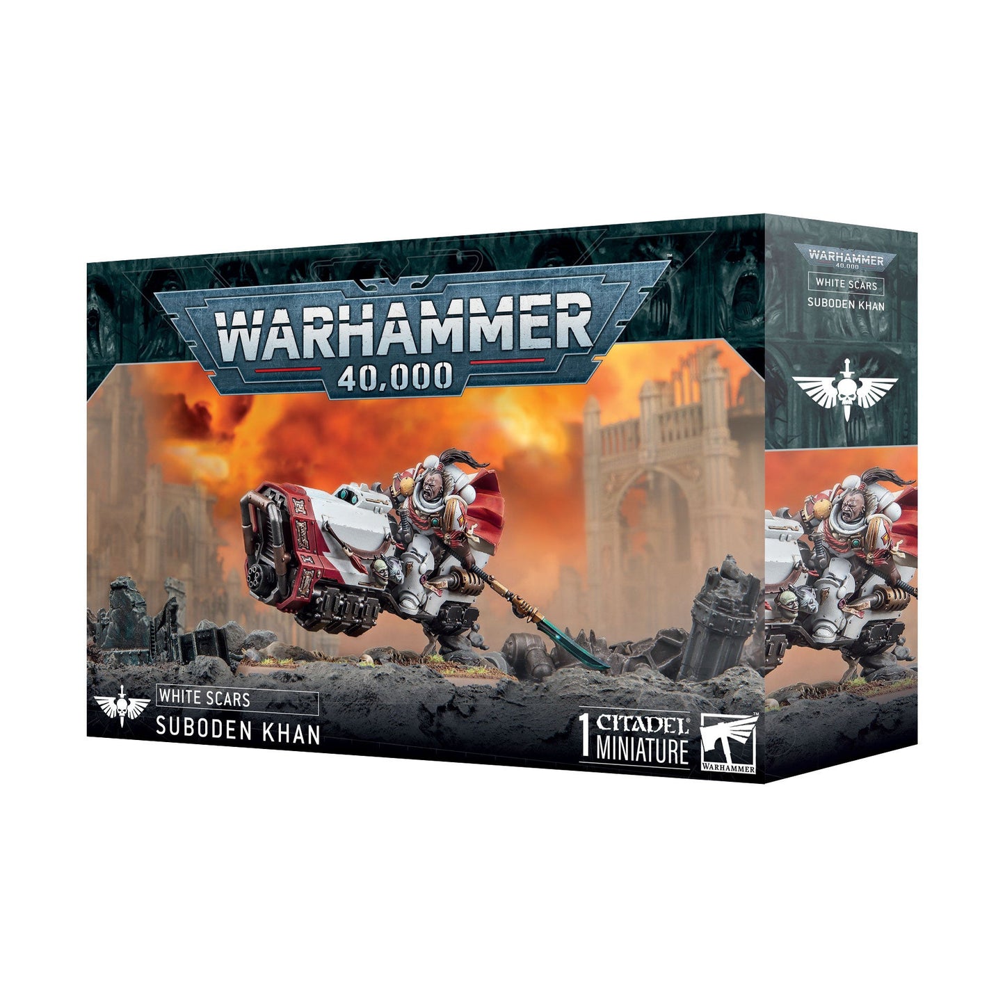 Space Marines White Scars Suboden Khan