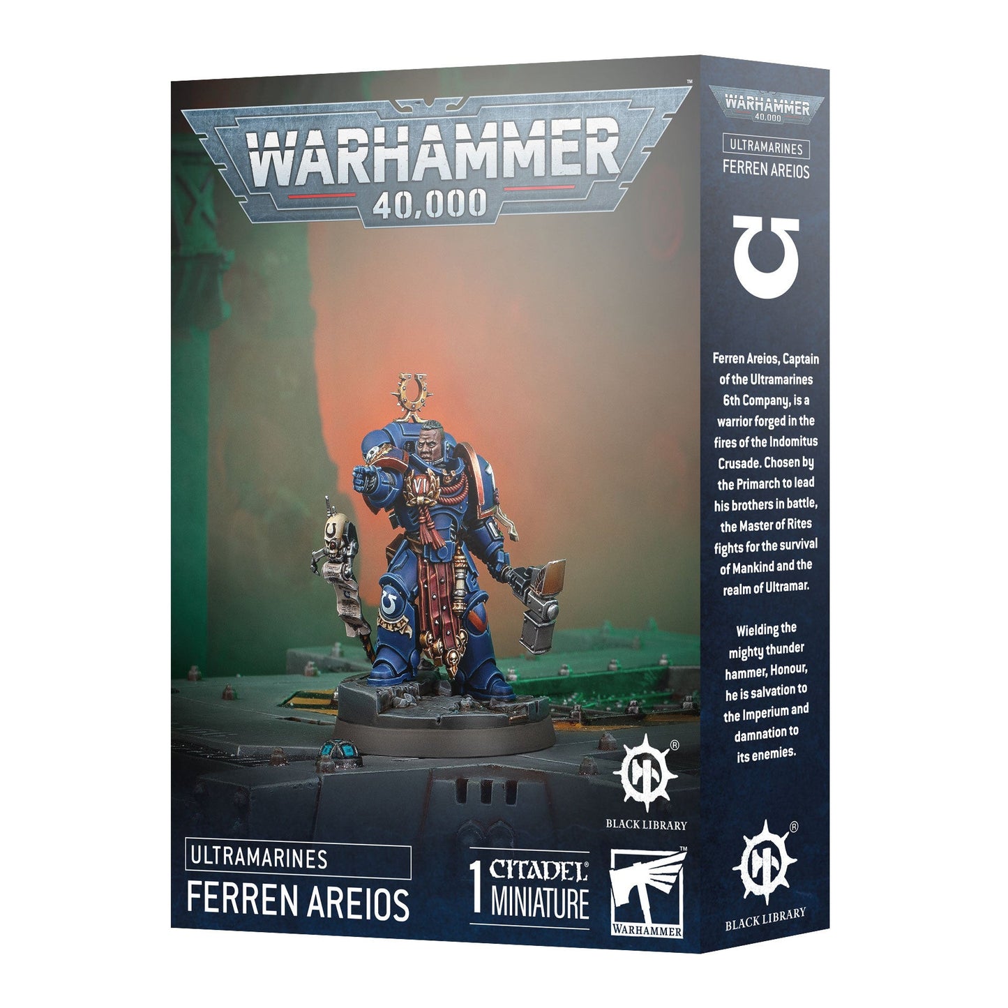 Ultramarine Captain Ferren Areios