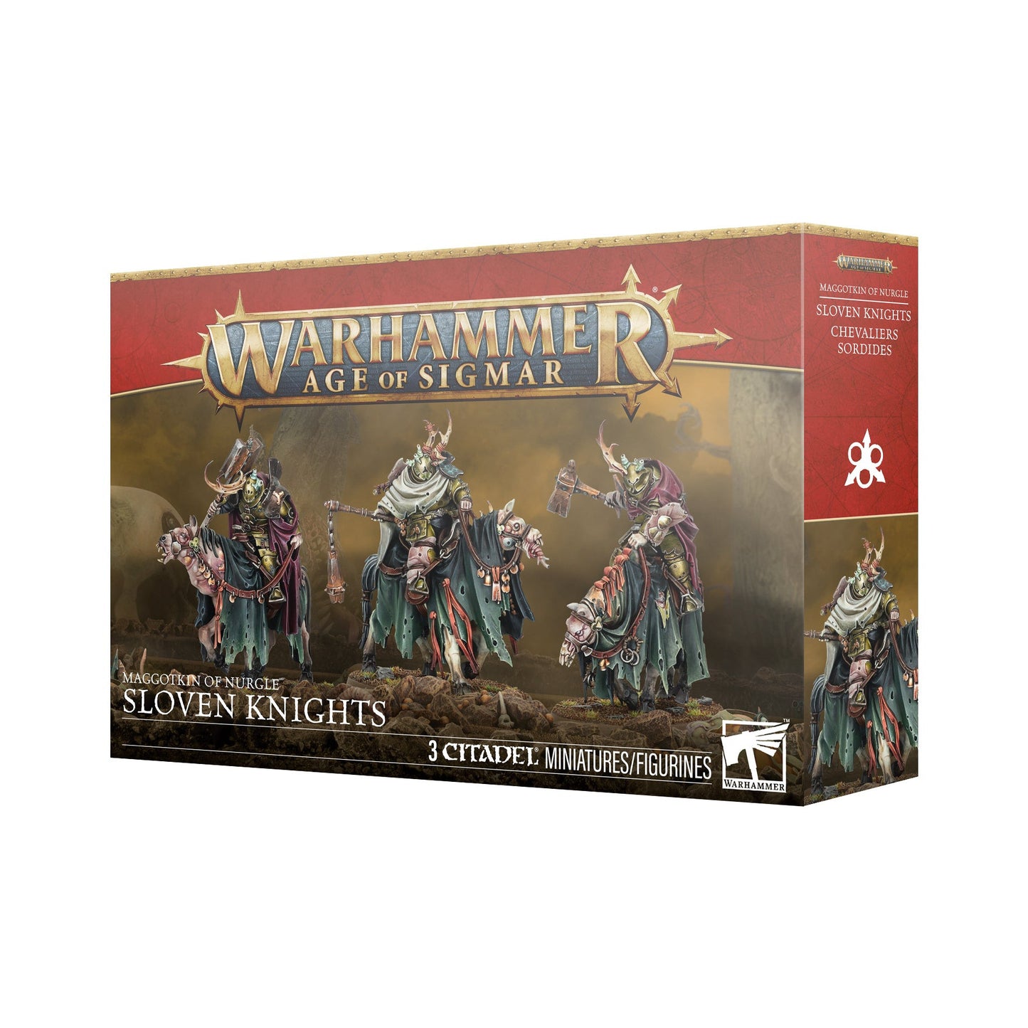 Age of Sigmar: Maggotkin of Nurgle Sloven Knights (PRE-ORDER RELEASES JAN 17TH)