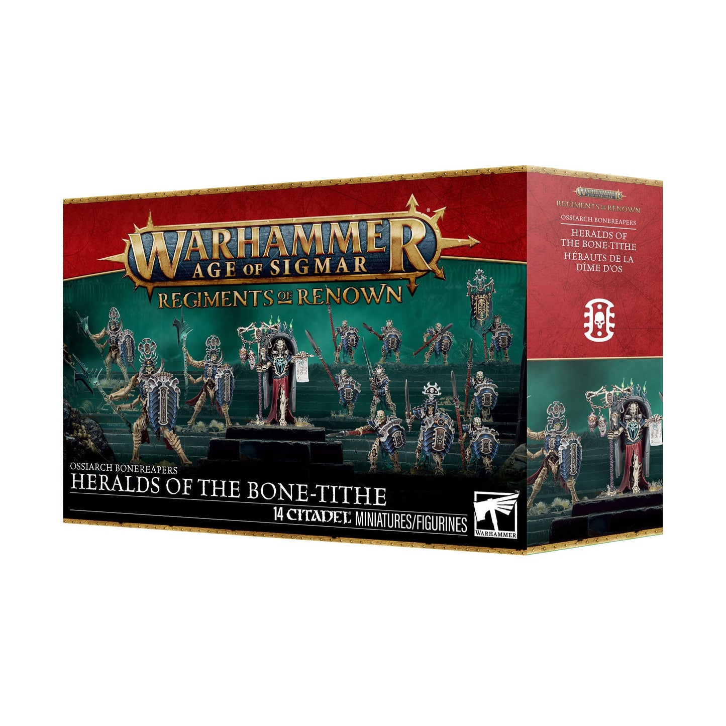 Ossiarch Bonereapers - Regiment of Renown: Heralds of the Bone-tithe