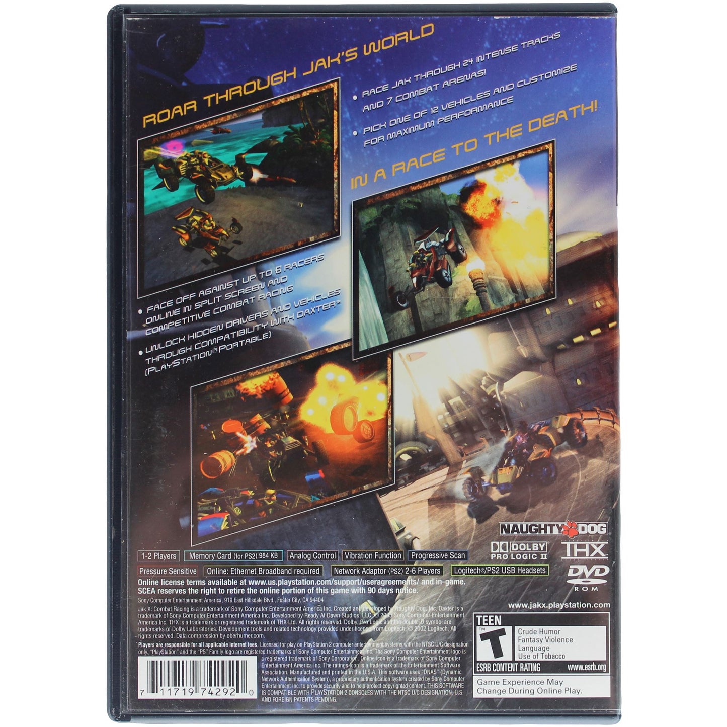 Jak X Combat Racing (PS2)