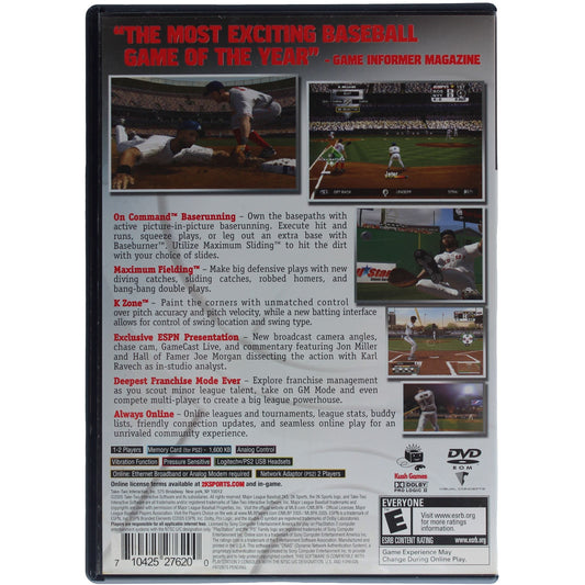 Major League Baseball 2K5 (PS2)