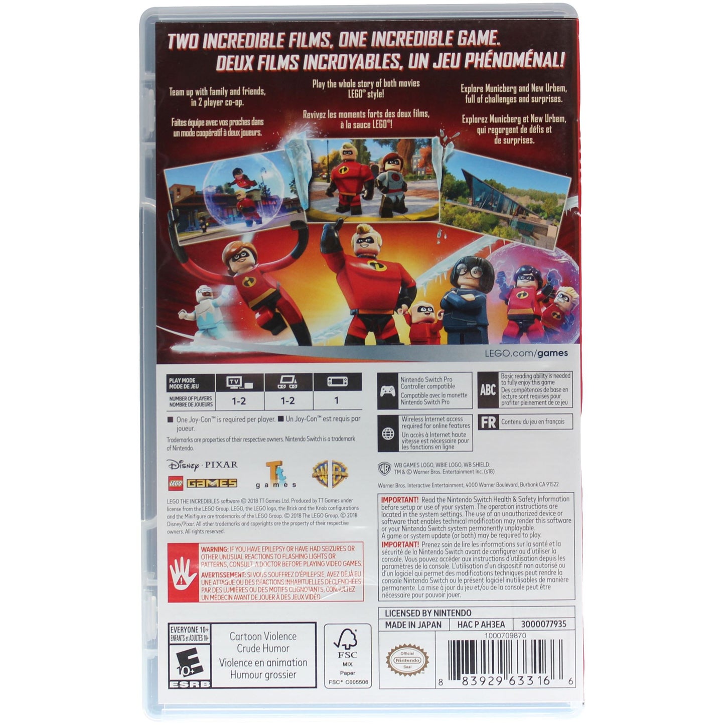 LEGO: The Incredibles (Switch)