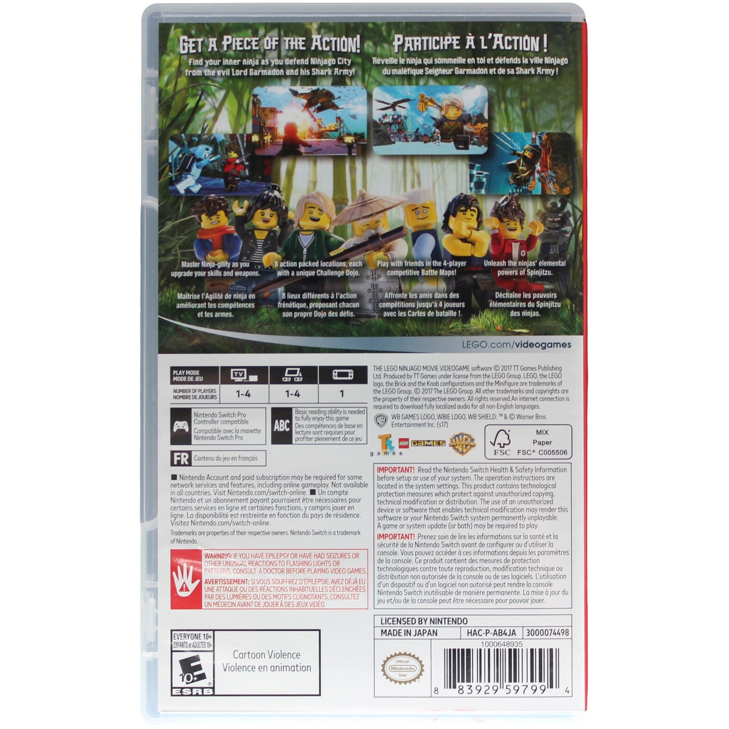 LEGO: The Ninjago Movie Video Game (Switch)