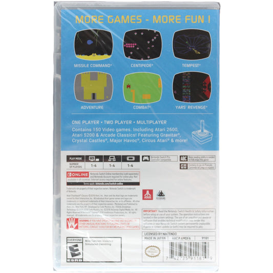 Atari Flashback Classics - Sealed (Switch)