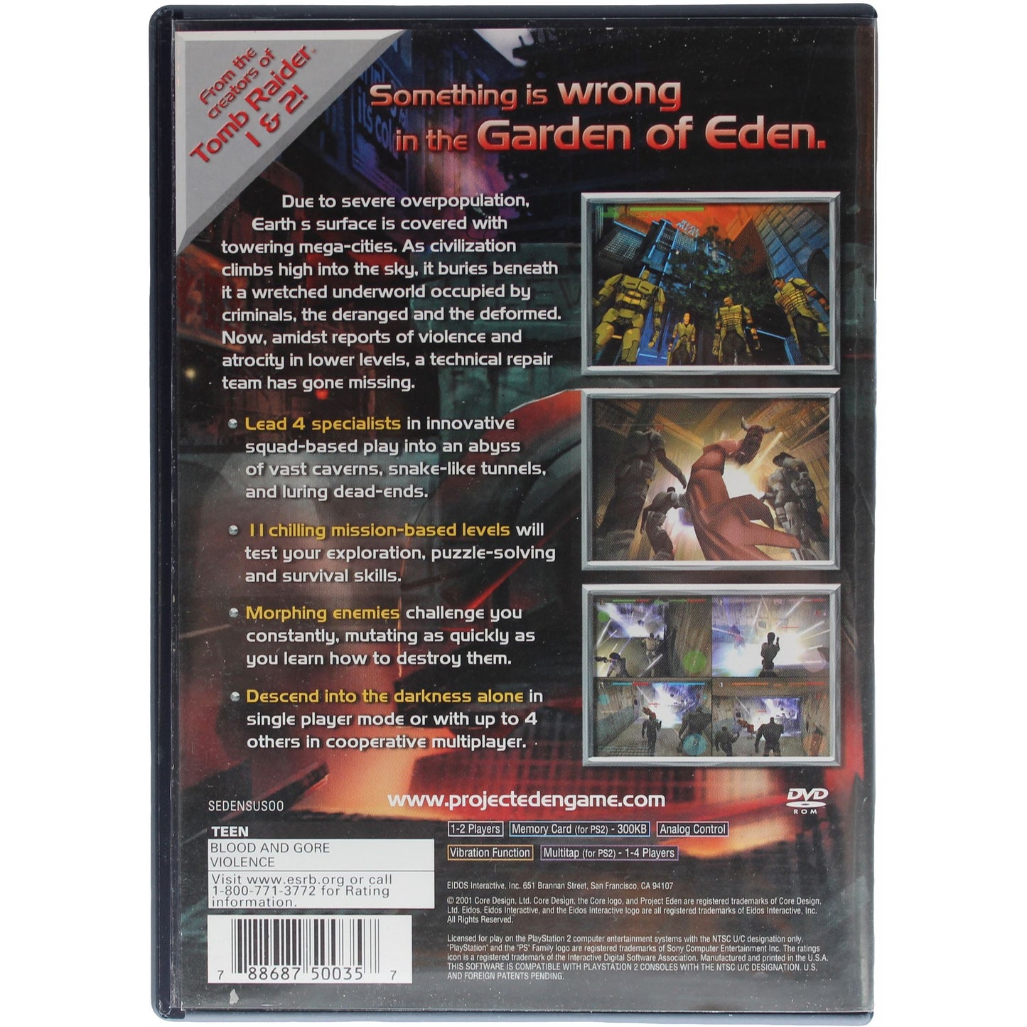 Project EDEN (PS2)