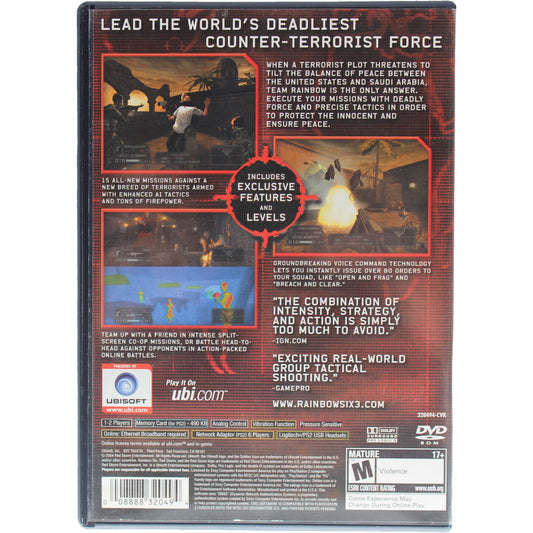 Rainbow Six 3: Squad-Based Counter Terror (PS2)