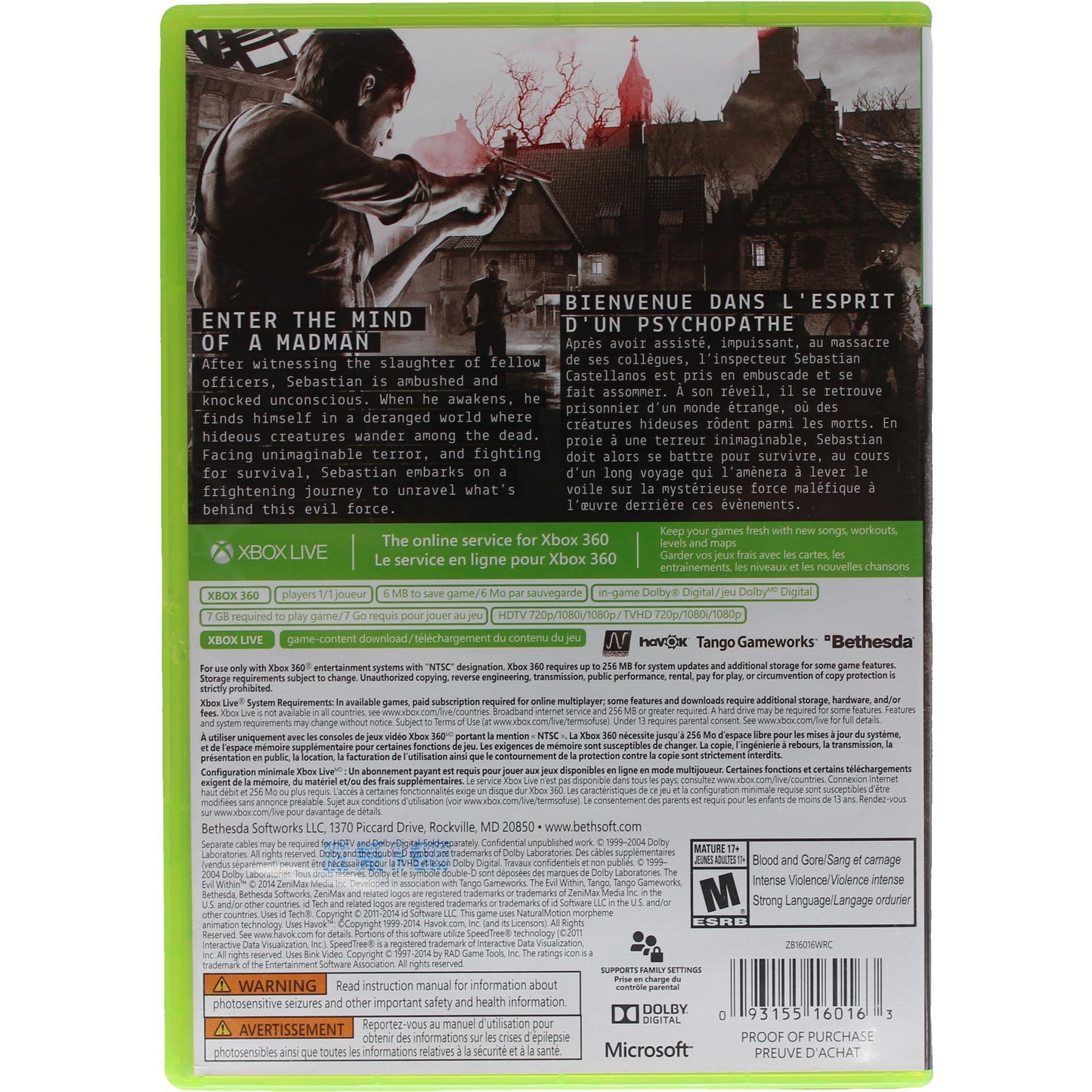 The Evil Within (Xbox360)