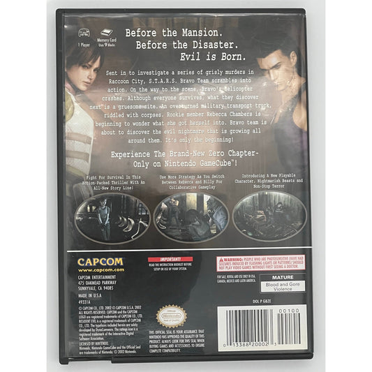 Resident Evil: Zero (GC)