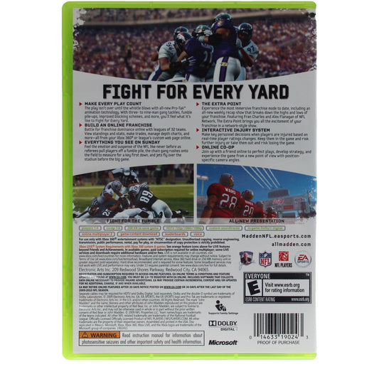 Madden NFL 10 (Xbox 360)