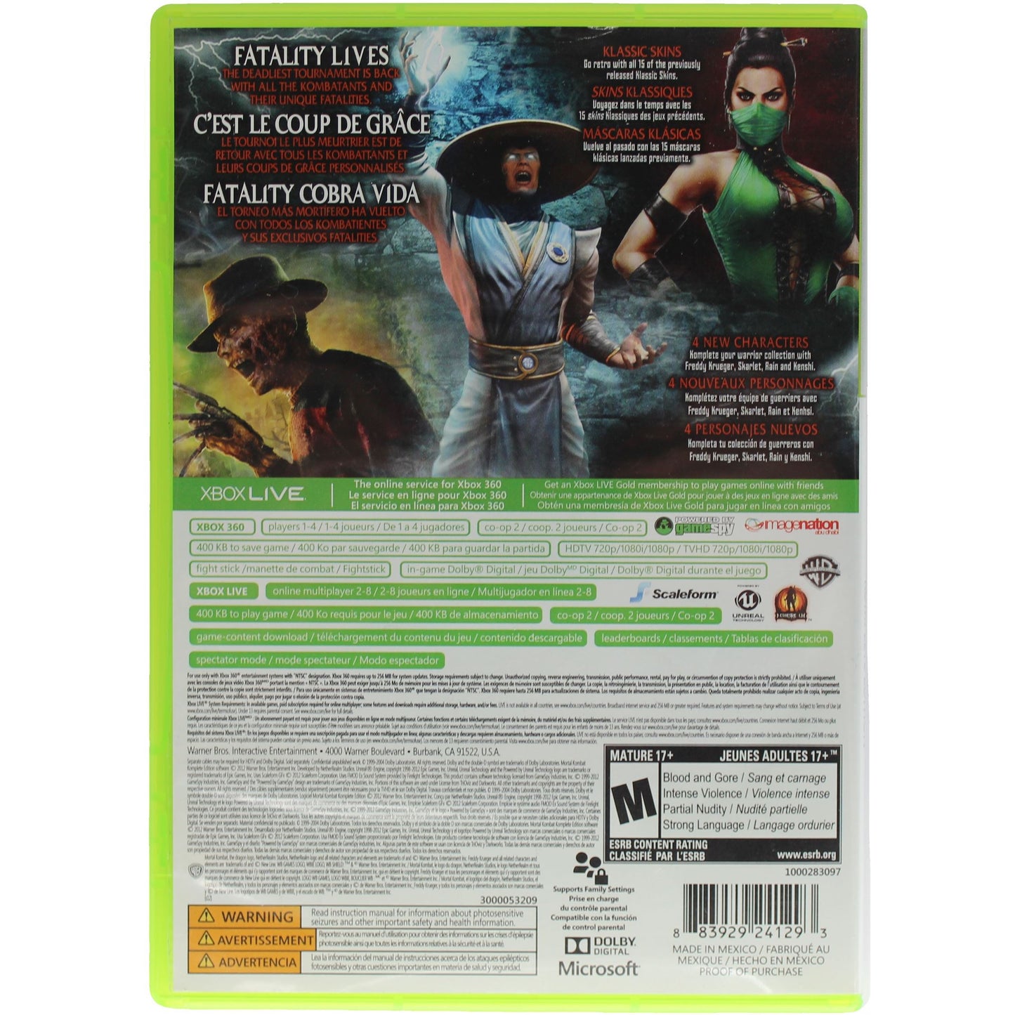 Mortal Kombat Komplete Edition (Xbox360)