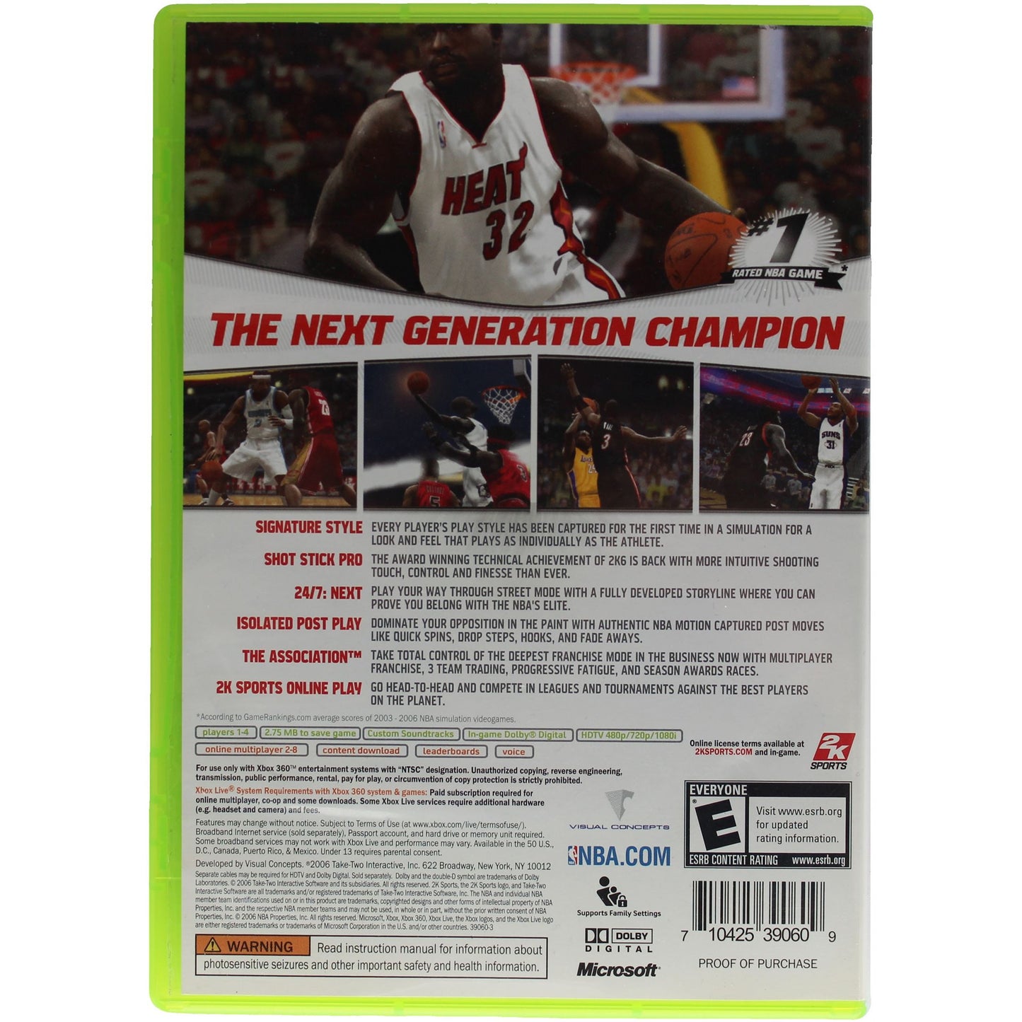 NBA 2K7 (Xbox 360)