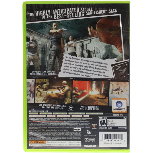 Splinter Cell: Double Agent (Xbox 360)