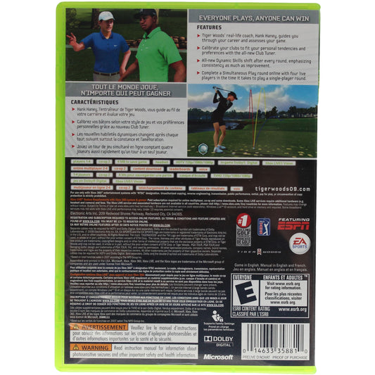 Tiger Woods PGA Tour 09 (Xbox360)