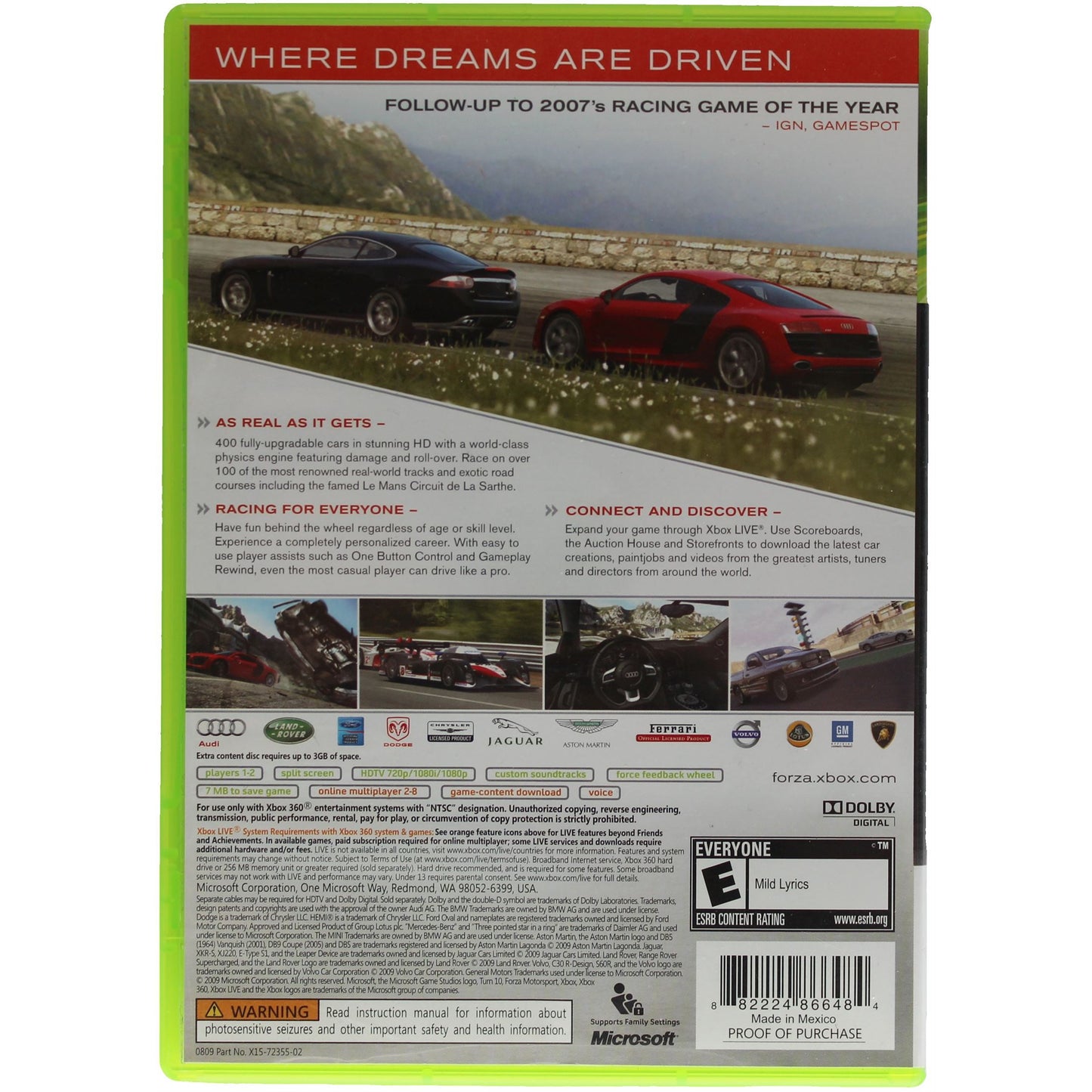 Forza Motorsport 3 (Xbox360)