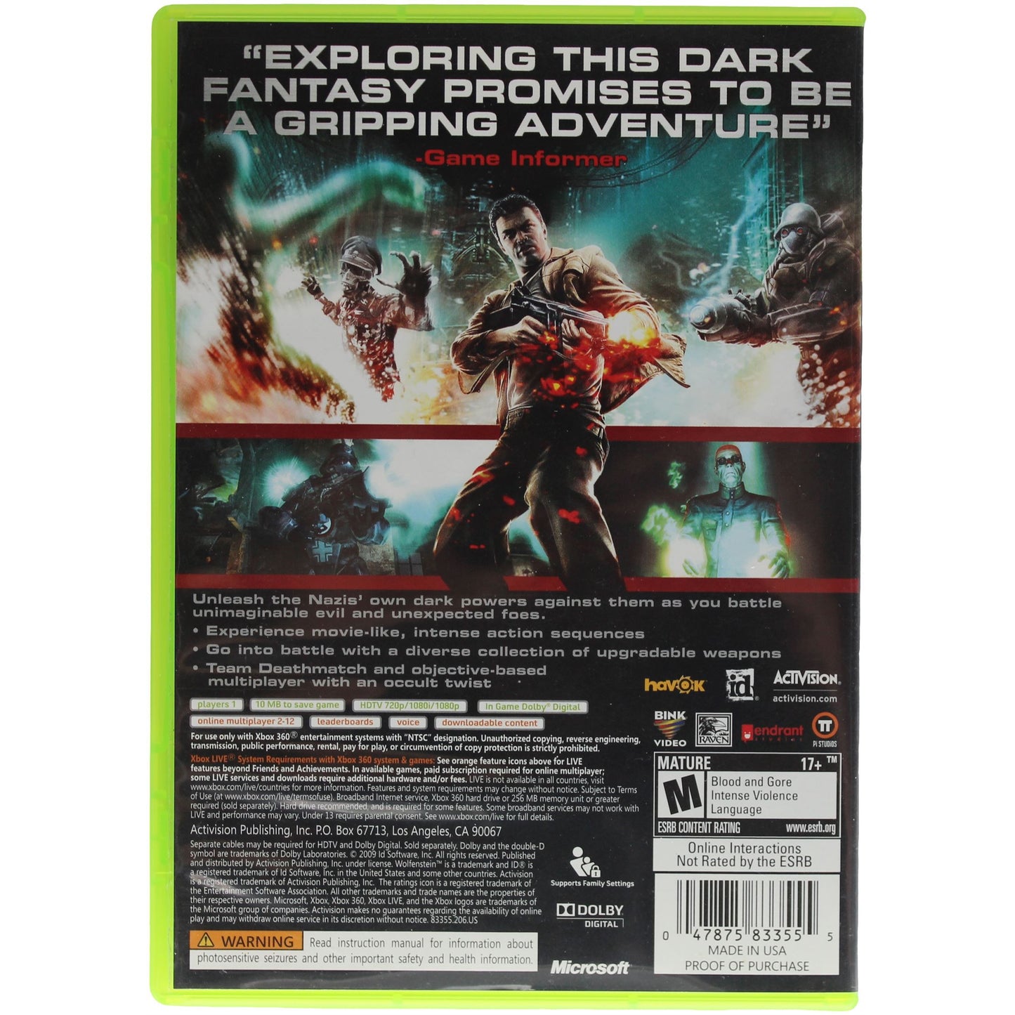 Wolfenstein (Xbox 360)