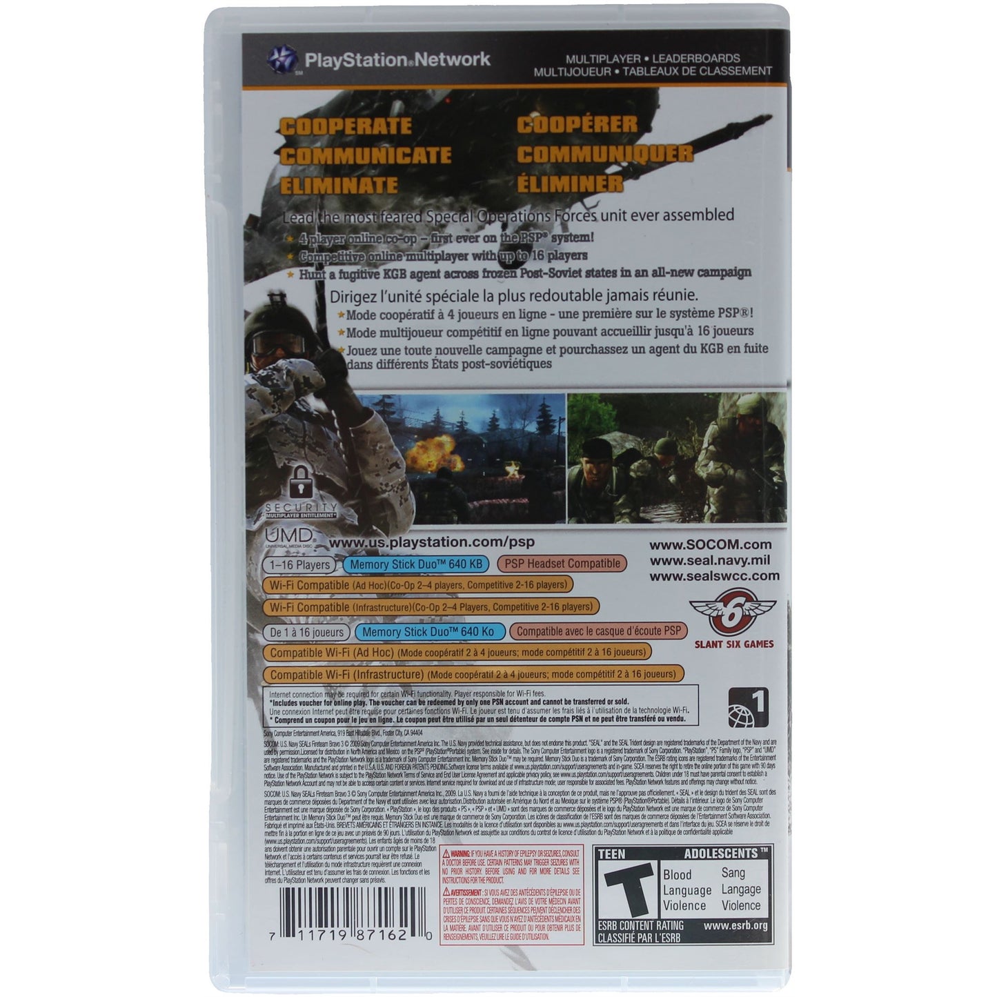 SOCOM U.S. Navy SEALs: Fireteam Bravo 3 (PSP)