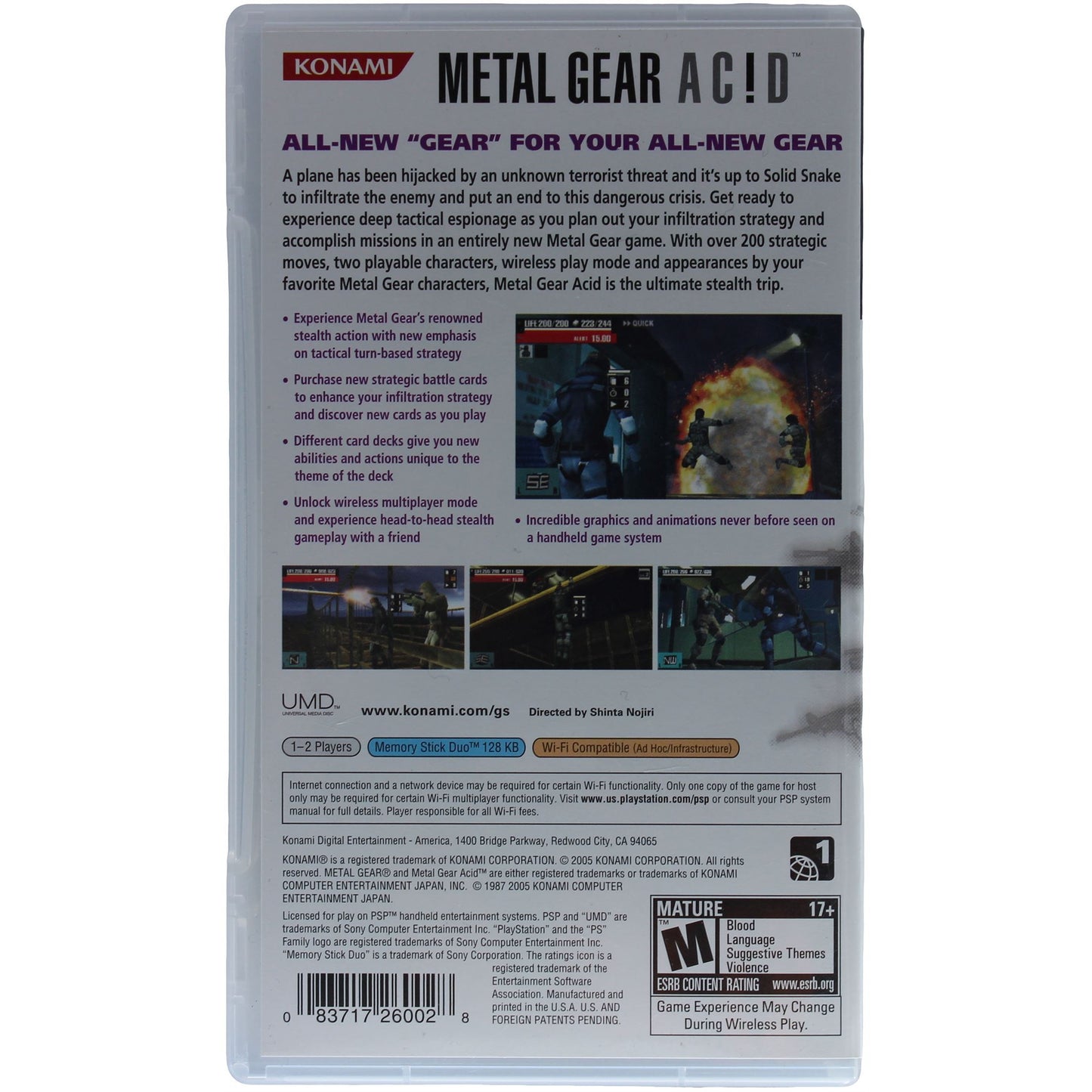 Metal Gear Acid (PSP)