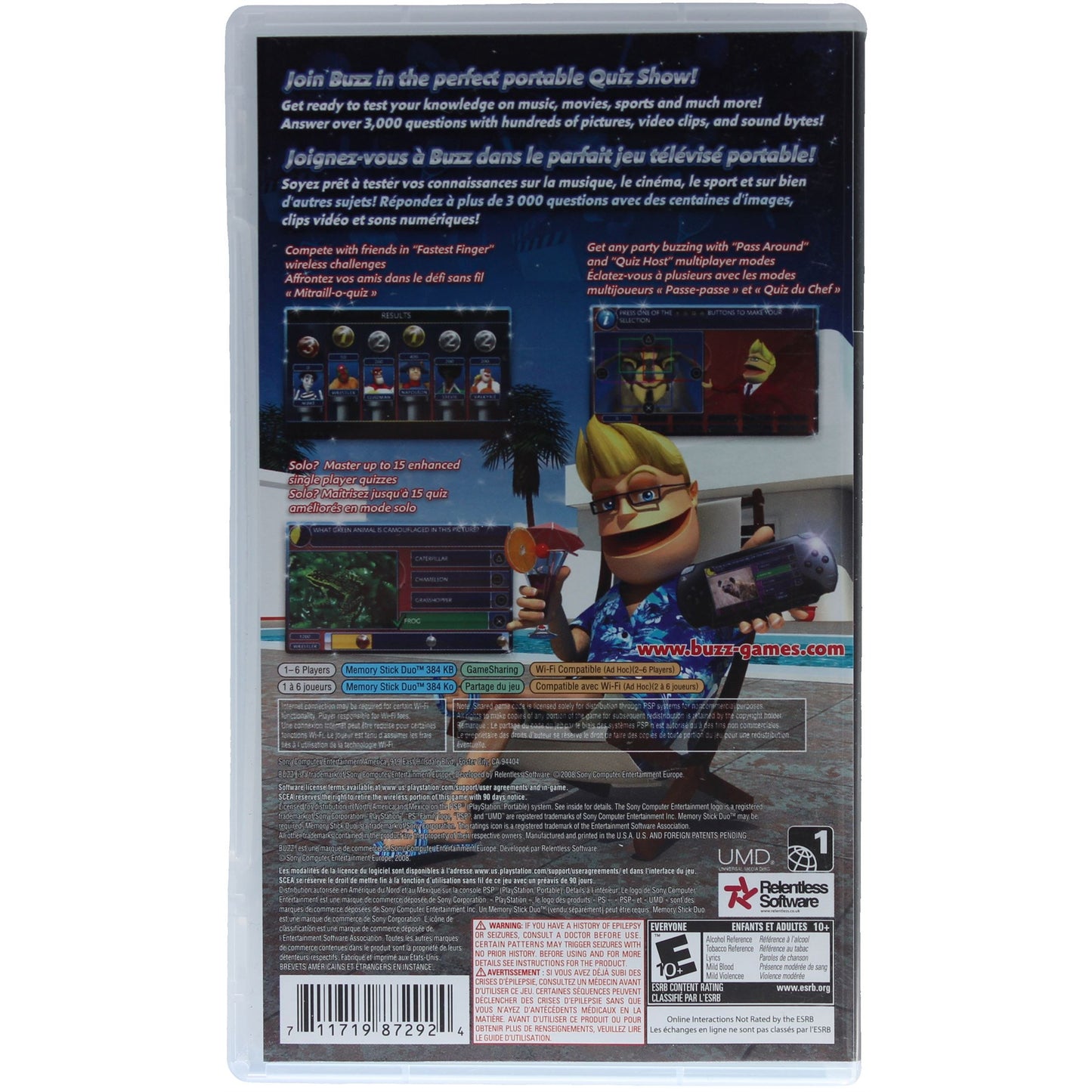 Buzz! Master Quiz (PSP)