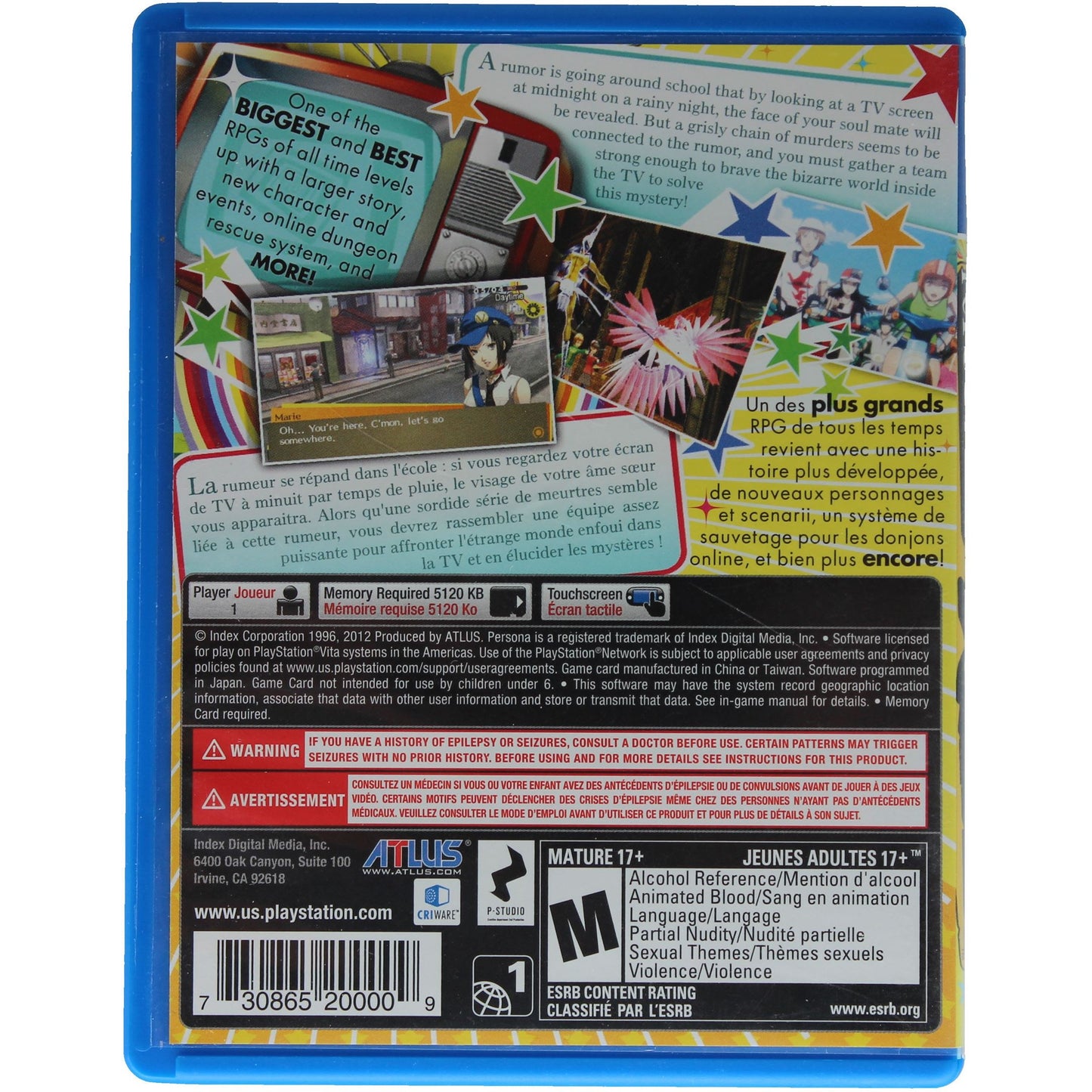 Persona 4 Golden (PSVita)
