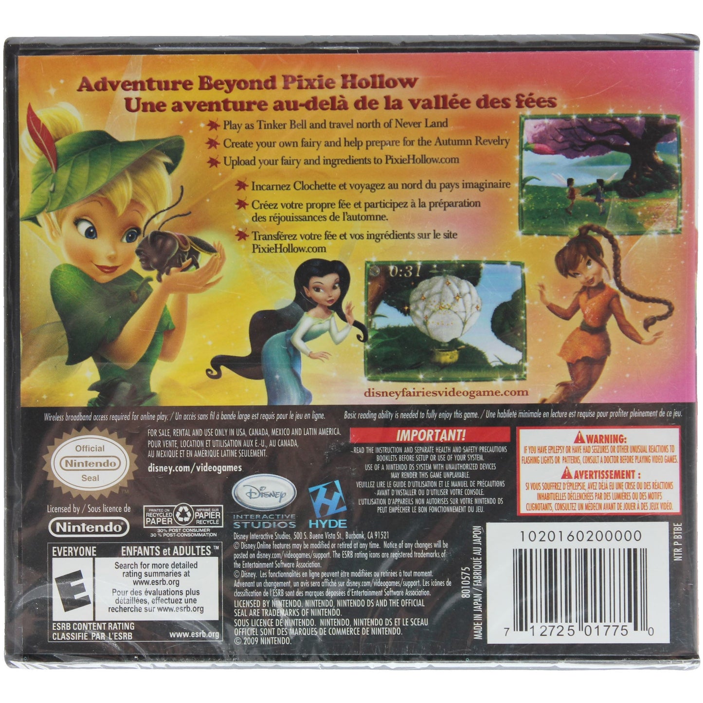 Tinker Bell And The Lost Treasure (DS)