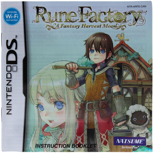 Rune Factory: A Fantasy Harvest Moon (DS)