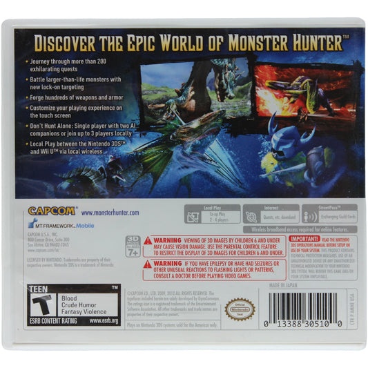 Monster Hunter 3 Ultimate (3DS)
