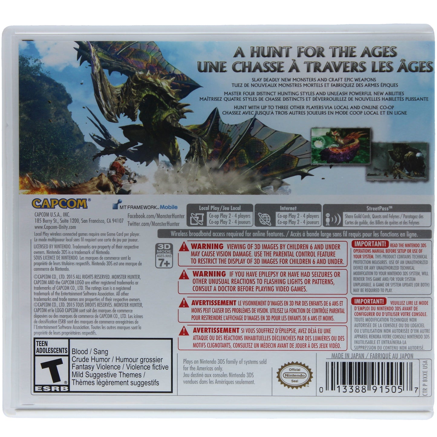 Monster Hunter: Generations (3DS)