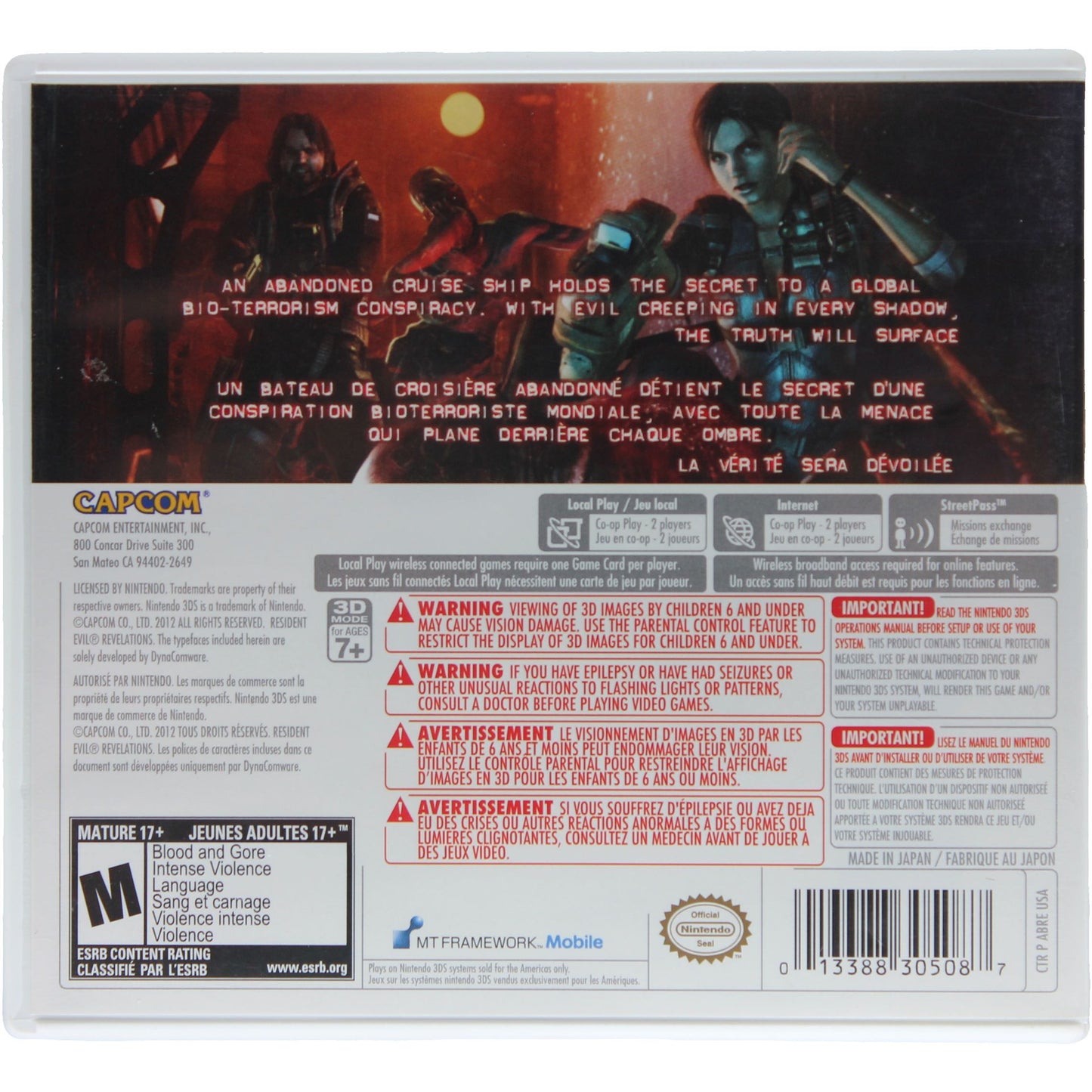 Resident Evil: Revelations (3DS)