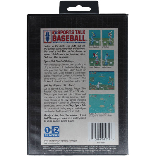 Sports Talk Baseball (Genesis)