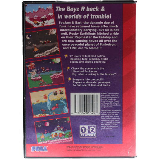 ToeJam & Earl in Panic On Funkotron (Sega Genesis)