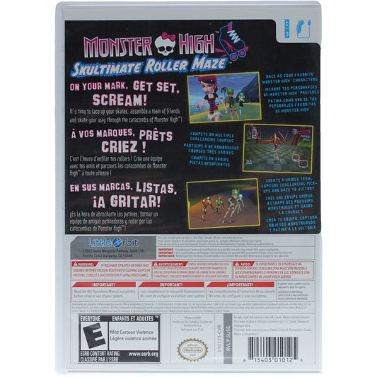 Monster High: Skultimate Roller Maze (Wii)