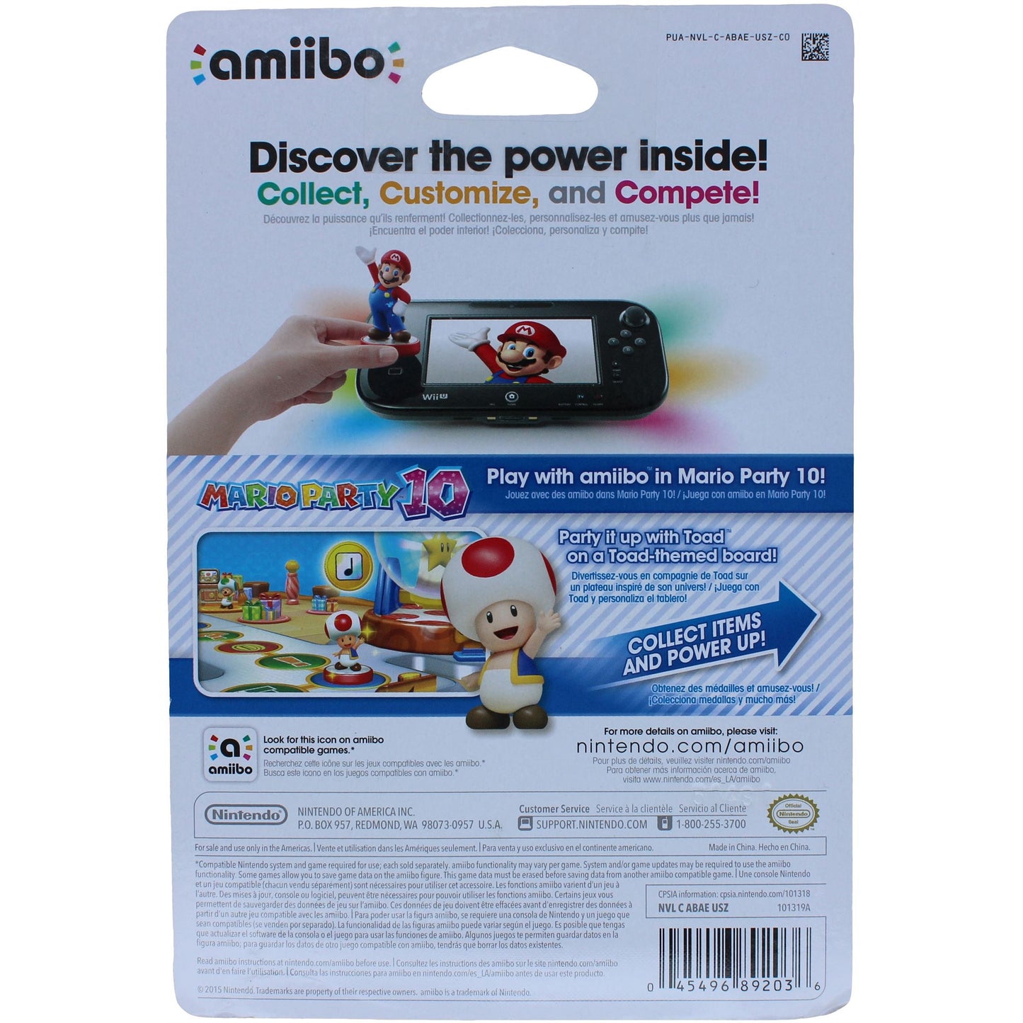 Toad - Super Mario (amiibo)