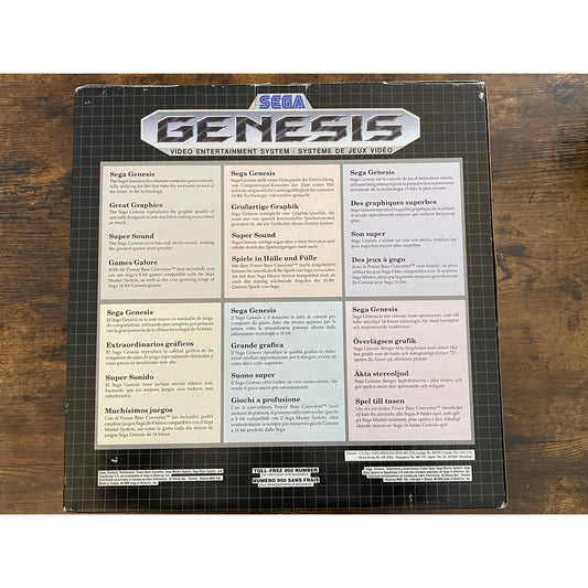 SEGA Genesis Console: Model 1 - In Box