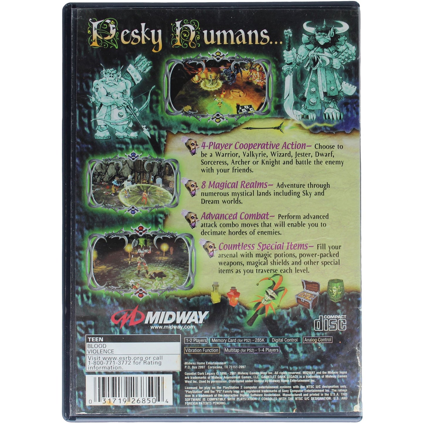 Gauntlet: Dark Legacy (PS2)