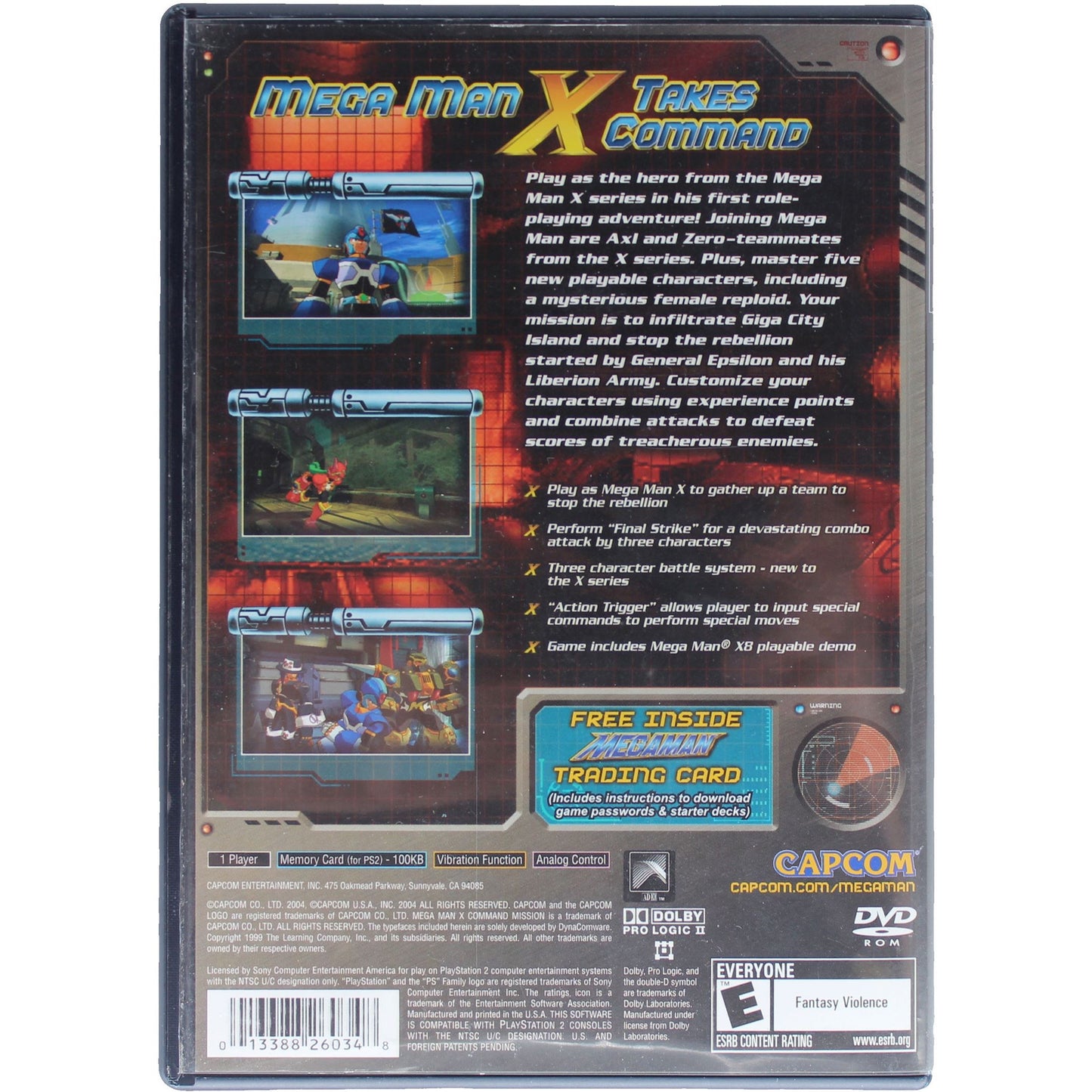 Mega Man X: Command Mission (PS2)