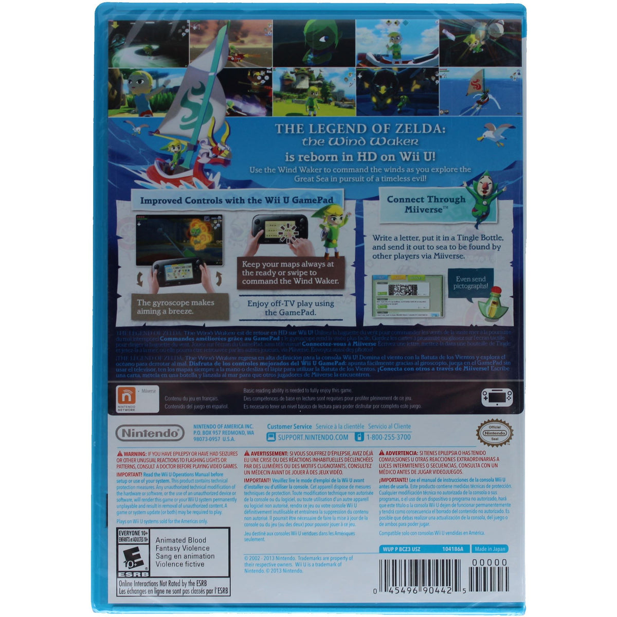 The Legend Of Zelda: The Wind Waker HD (WiiU)