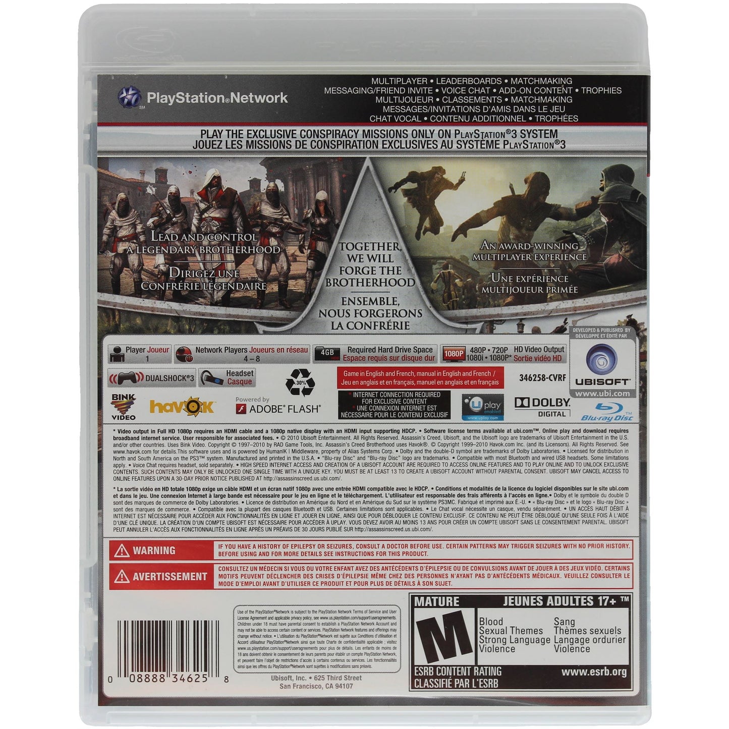 Assassin's Creed: Brotherhood (PS3)