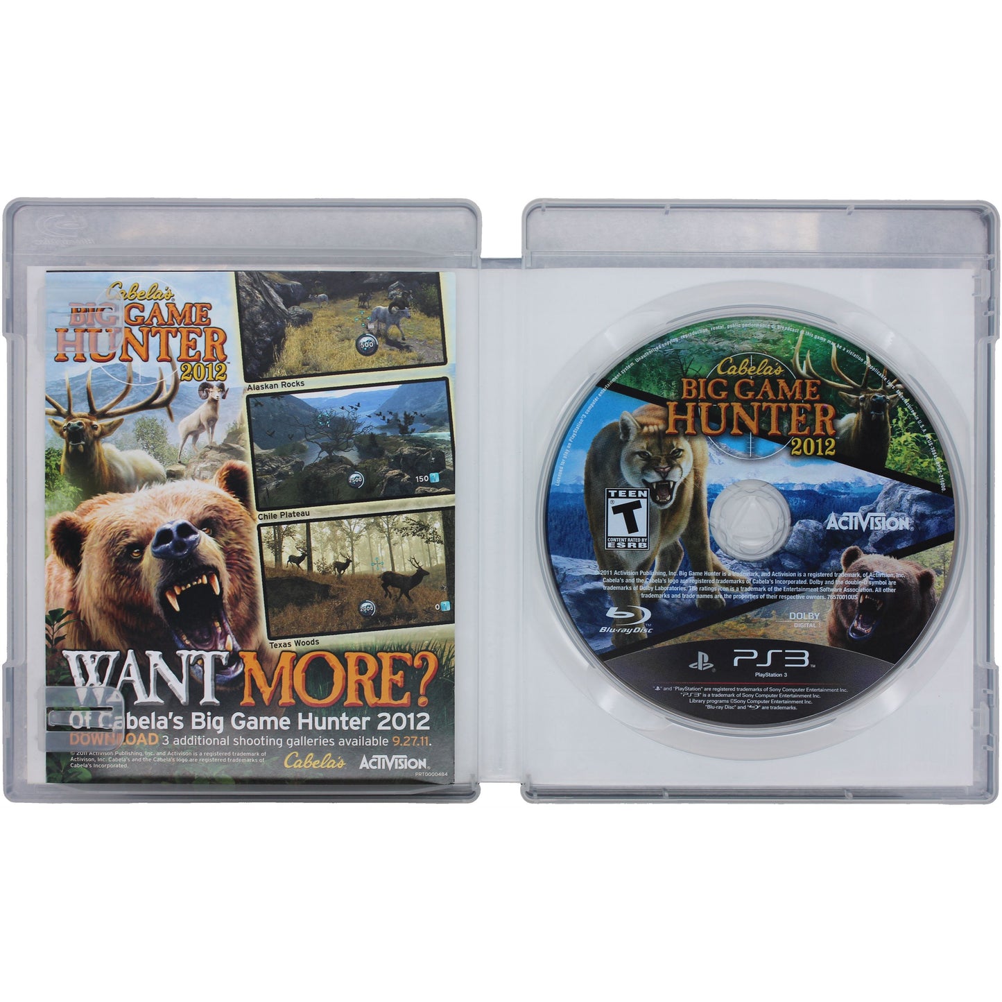 Cabela's Big Game Hunter 2012 (PS3)