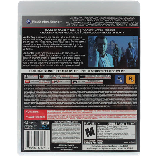 Grand Theft Auto V (PS3)