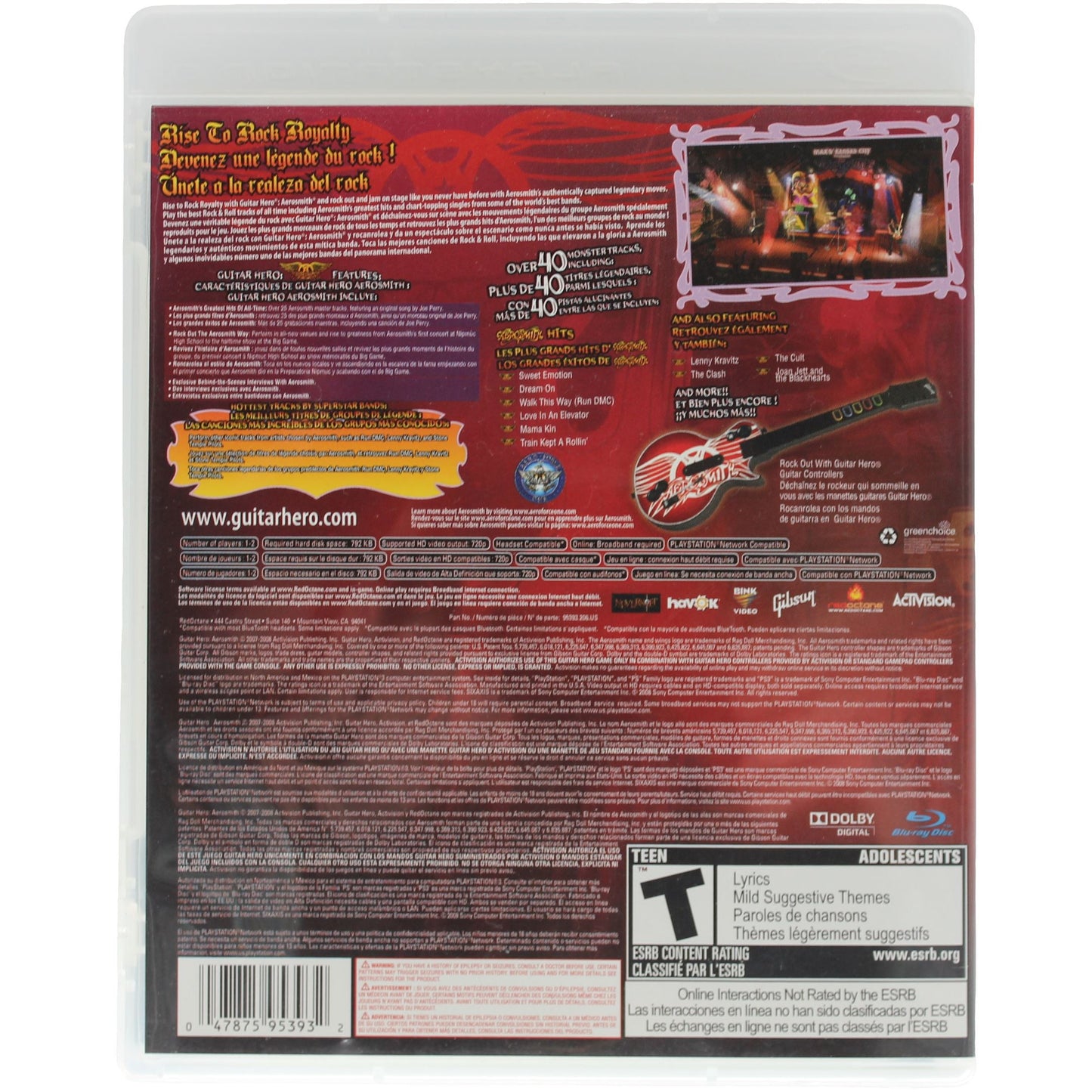 Guitar Hero: Aerosmith (PS3)