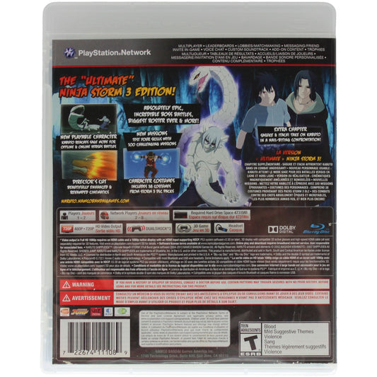 Naruto Shippuden: Ultimate Ninja Storm 3 Full Burst
