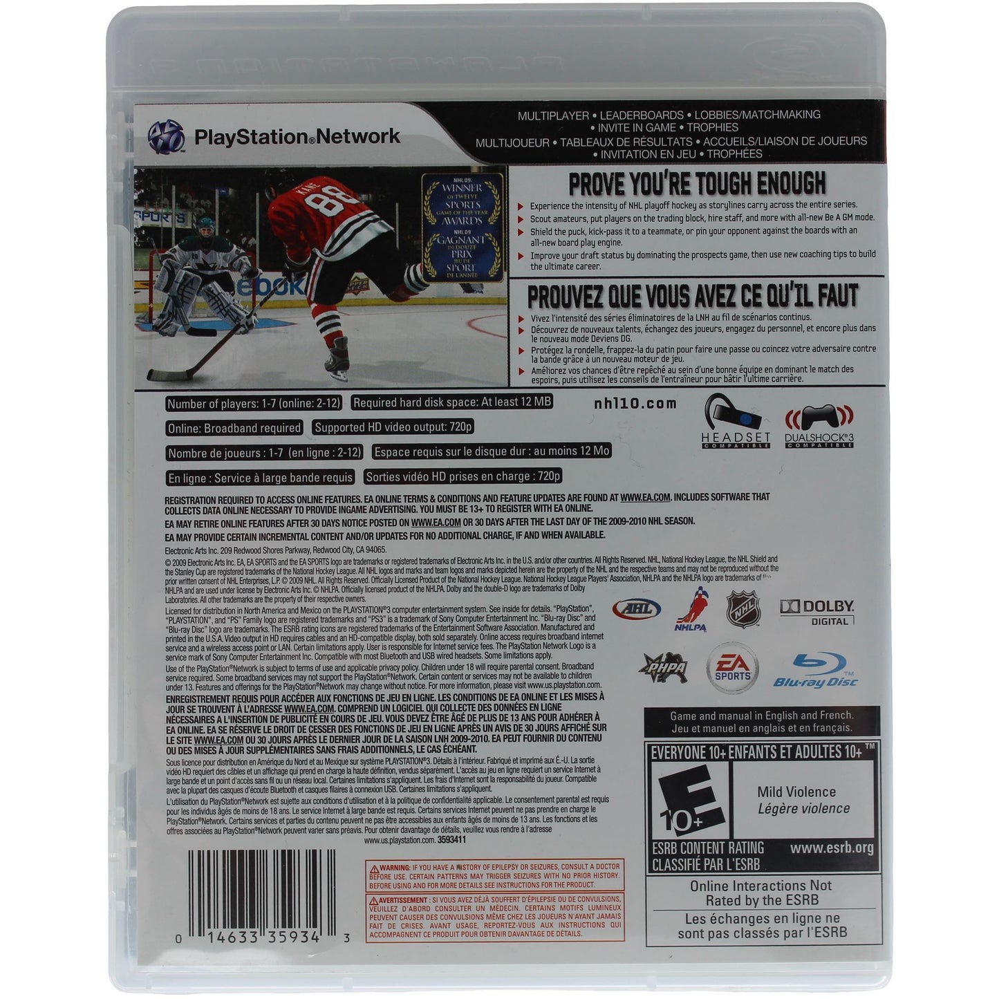 NHL 10 (PS3)