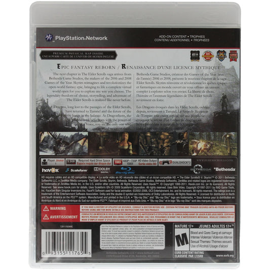 The Elder Scrolls V: Skyrim (PS3)