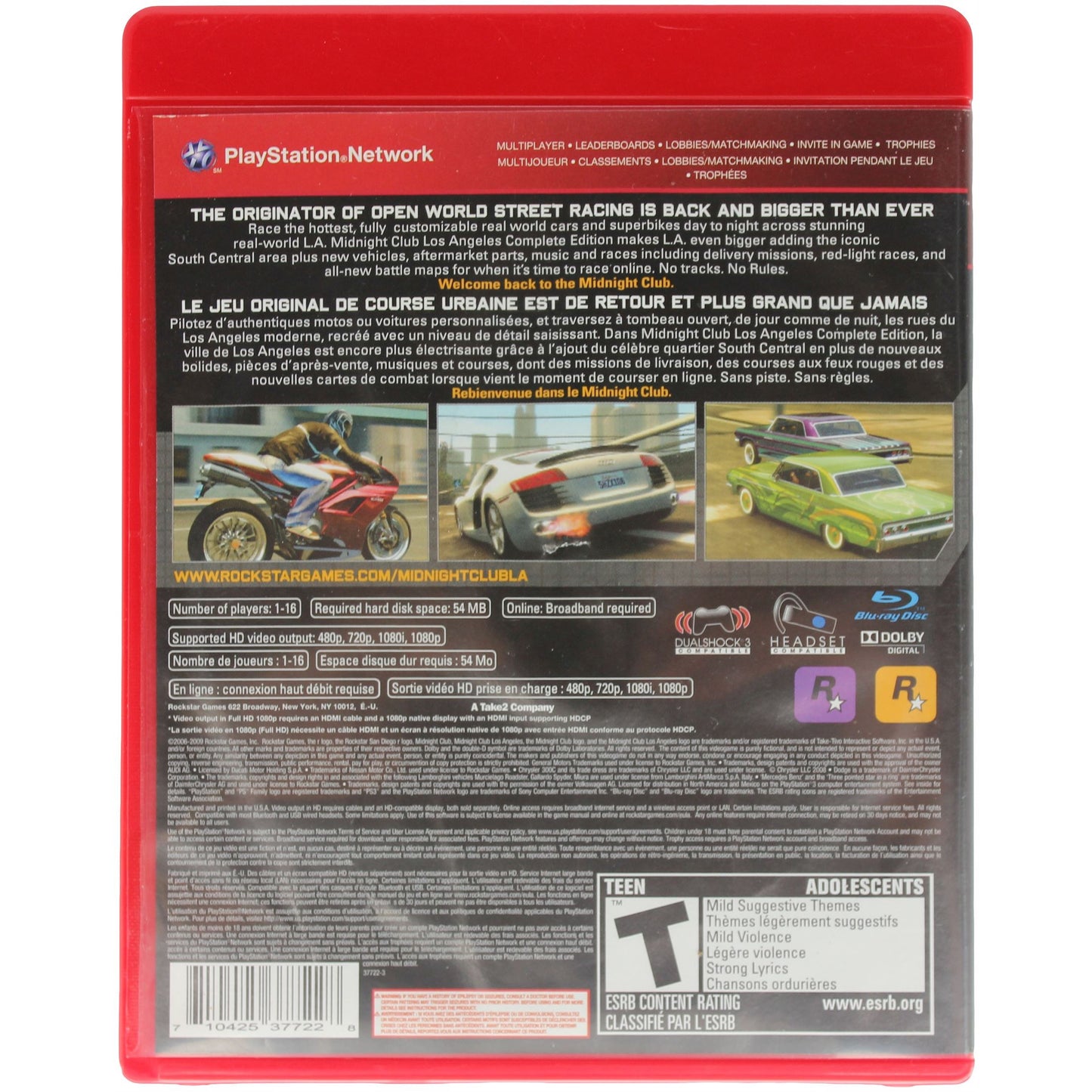 Midnight Club: Los Angeles (PS3)